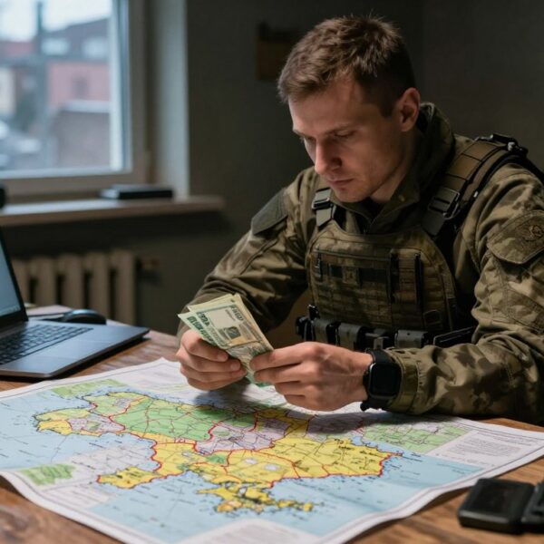 Ile zarabia najemnik na Ukrainie