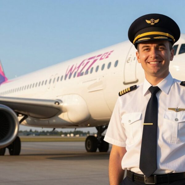 Ile zarabia pilot Wizz Air – pensja kapitana i pierwszego oficera