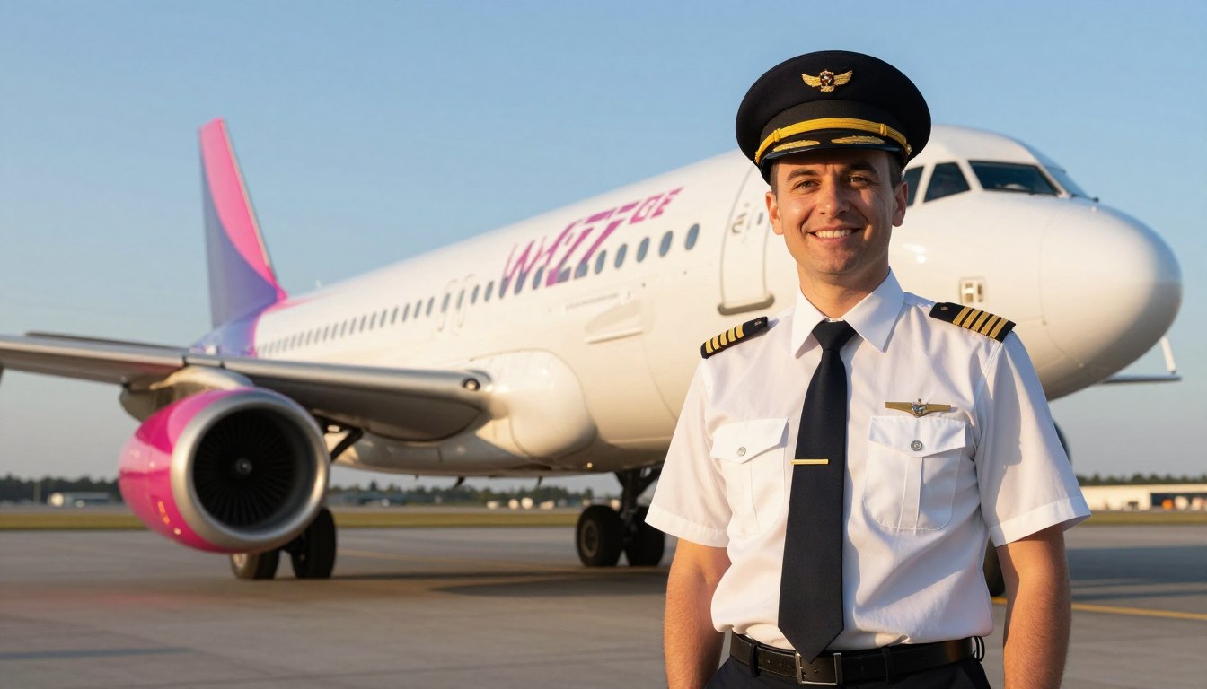 Ile zarabia pilot Wizz Air